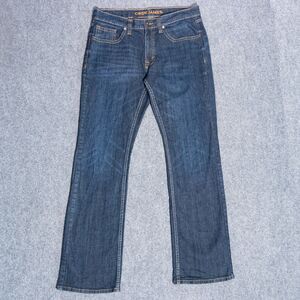 Cody James Wyatt Slim Bootcut Jeans Men's 34x34 Dark Wash Western Cowboy Denim